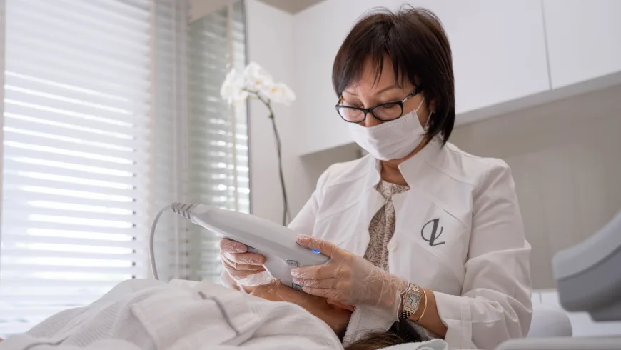 Ultherapy, the latest skin tightening treatment in Dubai - go for this non-invasive treatment that firms and lifts the loose skin and keeps your face youthful.