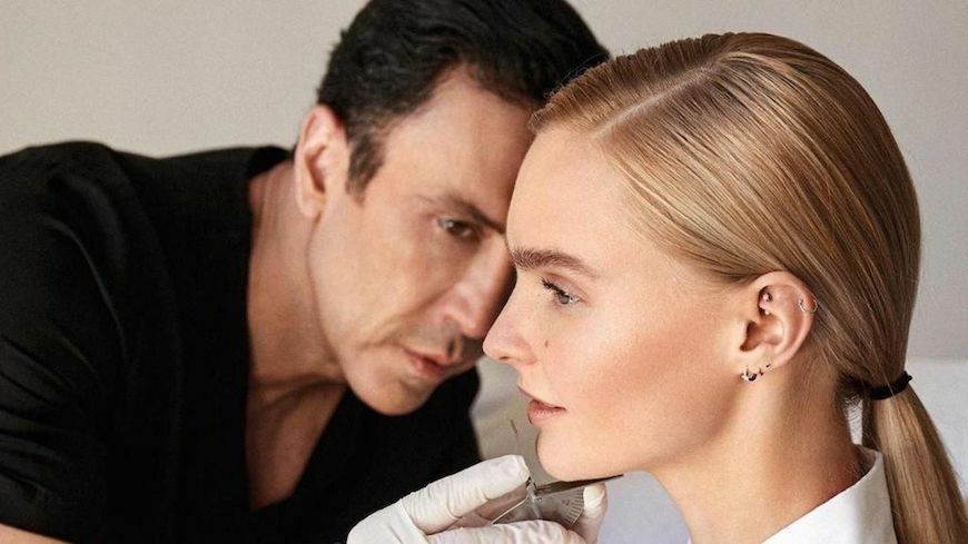 Dr. Lukian at Epione Clinic with Dr. Simon Ourian in USA - founder of Lucia Clinic visited her friend Dr. Ourian, top cosmetic dermatologist to share the tips.