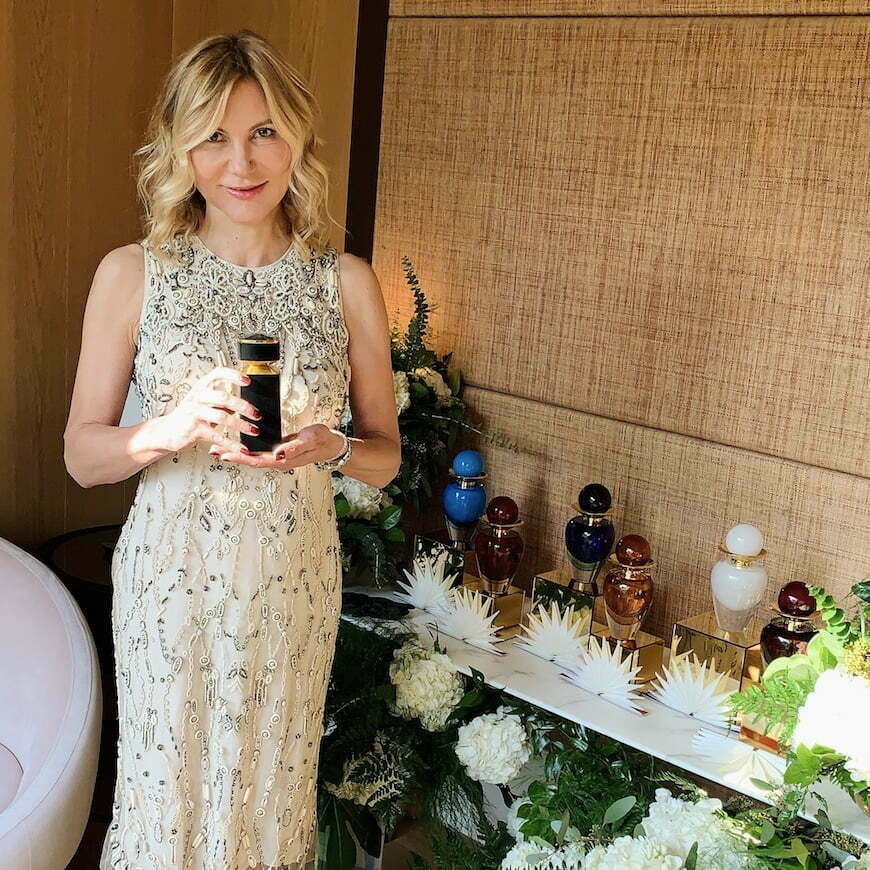 Dr. Lukian at an event at the Bvlgari Hotel & Residences - Dr. Lukian among eminent UAE women at Bvlgari’s jewelry collection and limited edition perfumes event.