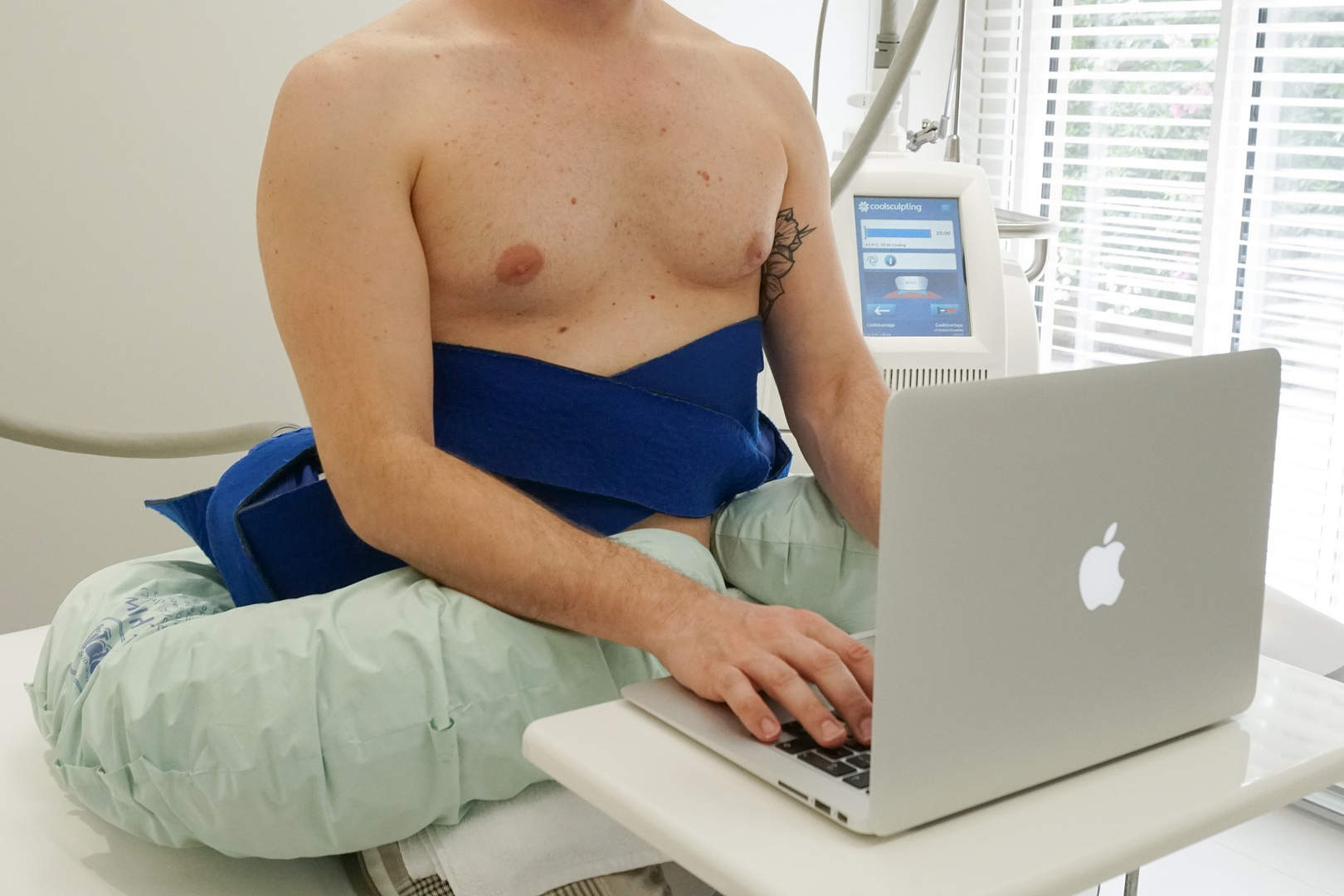 CoolSculpting treatment will bring you closer to the sculpted chest you’ve always desired.