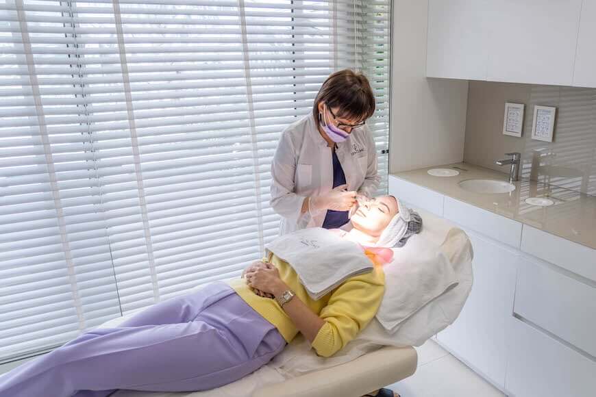 Nithya collagen treatment, a state-of-the-art procedure - stimulate collagen production and improve your skin tone and texture with this injectable treatment.