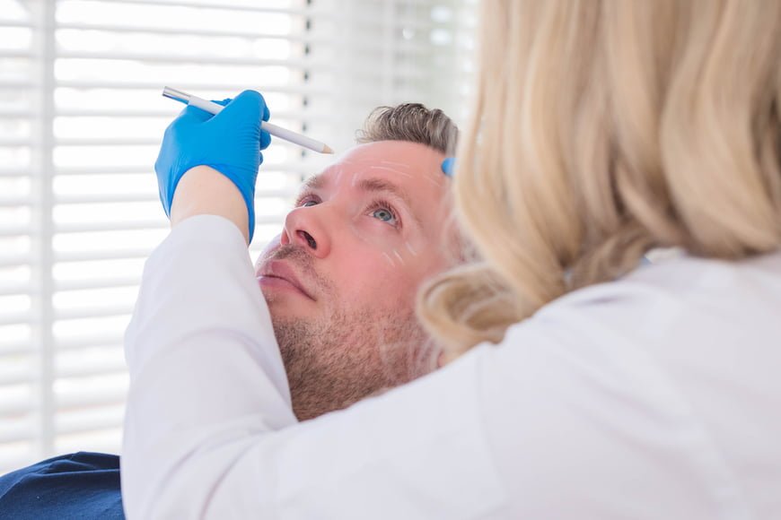 A unique formula for addressing wrinkles on male faces - Lucia Clinic Botox for men treatment keeps your natural-looking masculinity and rejuvenates your face.