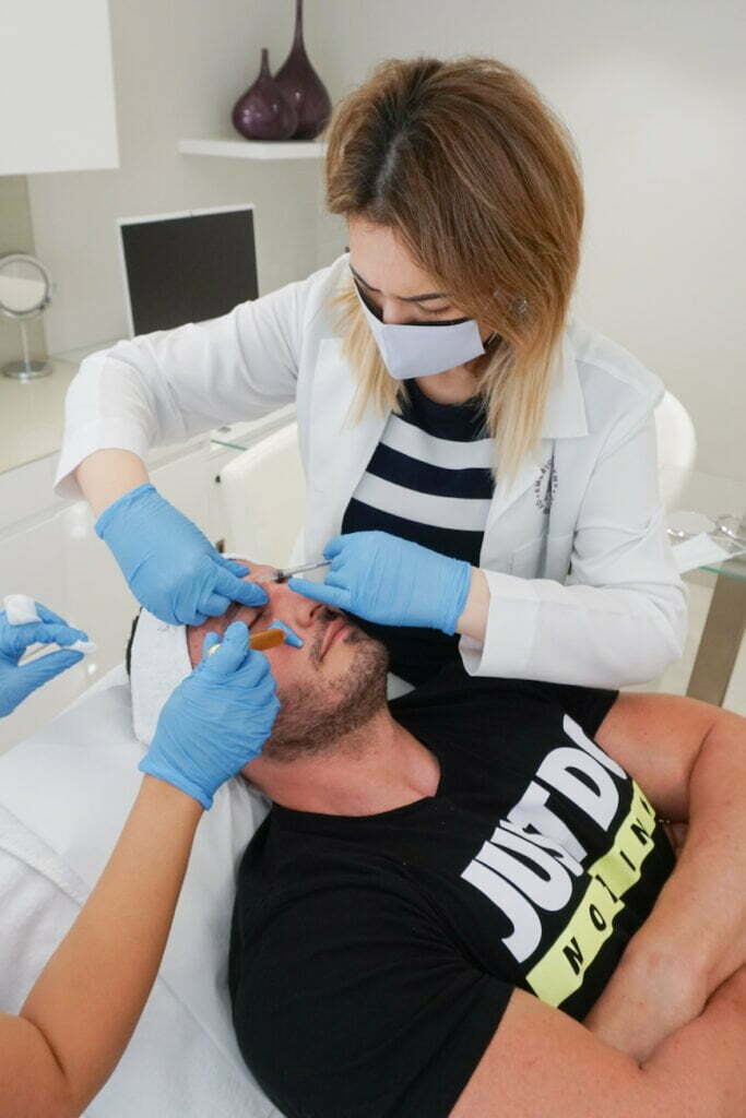 Botox injectable treatment for the reduction of wrinkles - smooth out your skin with treatment that achieves natural-looking results and keeps your masculinity.