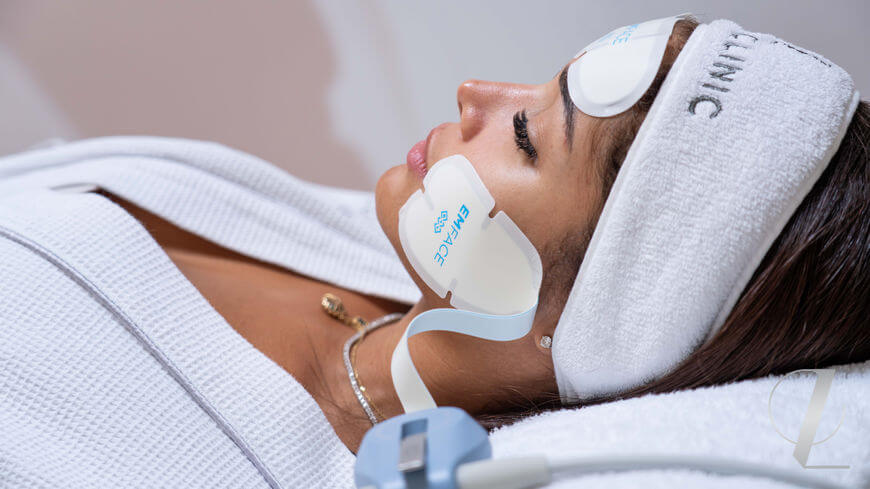 EMFACE, non-invasive facial contouring for brides-to-be