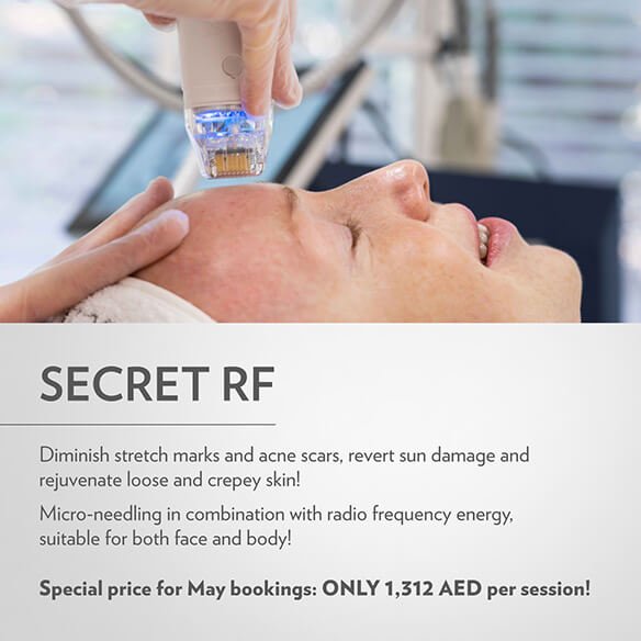 The Ultimate confidence boosting at Lucia Clinic this May - experience difference of customized May specials, Secret RF micro-needling.